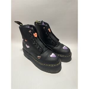 DR. MARTENS - SIZE: 6 - Sinclair Hearts Platform Boot - LIMITED EDITION! - NEW!